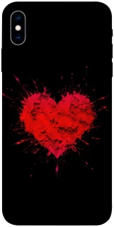 Чехол на Apple iPhone X (5.8") Splash heart фото 1 из 1
