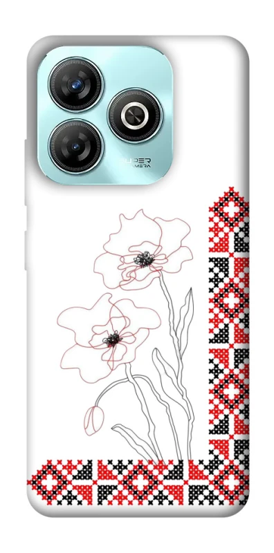 Чехол на ZTE Blade A75 4G Вышиванка на смартфон фото 1 из 1