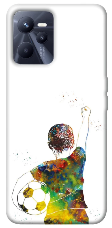 Чехол на Realme C35 Football Kids фото 1 из 1