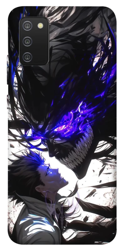 Чехол на Samsung Galaxy A02s Black soul anime фото 1 из 1