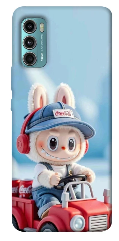 Чохол на Motorola Moto G60 Labubu in the car фото 1 з 1