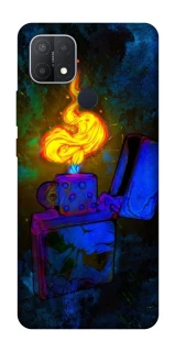 Чехол на Oppo A15s / A15 Зажигалка фото 1 из 1