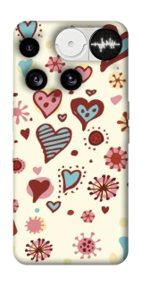 Чохол на Nothing Phone (3) Pretty hearts фото 1 з 1