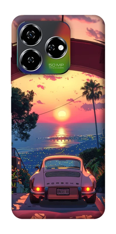 Чохол на ZTE Nubia V60 Porsche at sunset фото 1 з 1