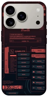 Чохол на Apple iPhone 17 Pro (6.3") Attention фото 1 з 1