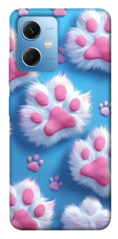Чохол на Xiaomi Redmi Note 12 5G Cat paw фото 1 з 1