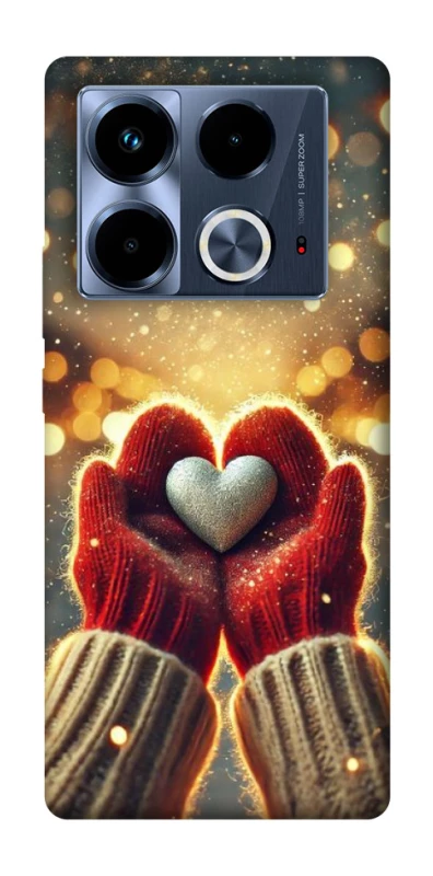Чохол на Infinix Note 40 4G Heart in hand фото 1 з 1
