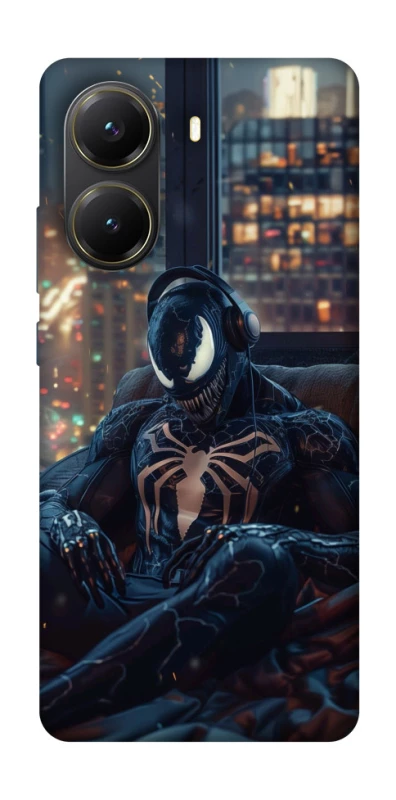 Чехол на Xiaomi Poco X7 Pro Venom earphones фото 1 из 1