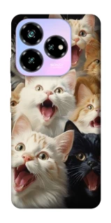 Чохол на ZTE Nubia V60 Desing Коти фото 1 з 1