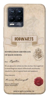 Чохол на Realme 8 The Hogwarts acceptance letter фото 1 з 1