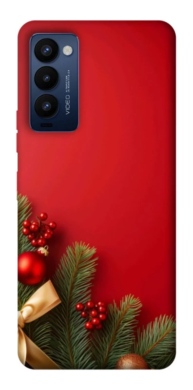 Чехол на TECNO Camon 18 Pro Новогодний v21 фото 1 из 1