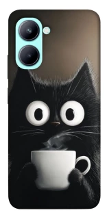 Чехол на Realme C33 morning cat фото 1 из 1