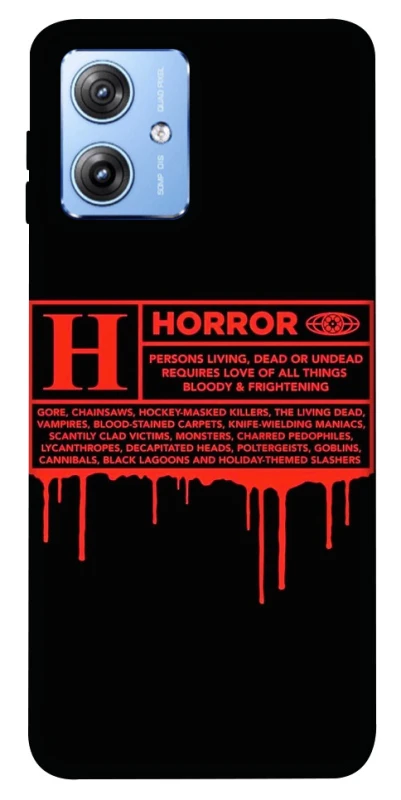 Чохол на Motorola Moto G84 Horror Halloween фото 1 з 1