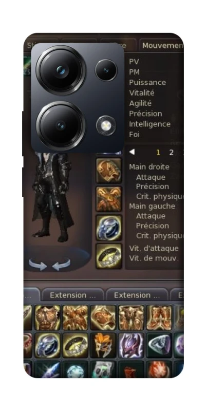 Чохол на Xiaomi Poco M6 Pro 4G Character Menu ver.1 фото 1 з 1