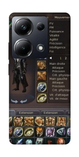 Чехол на Xiaomi Poco M6 Pro 4G Character Menu ver.1 фото 1 из 1