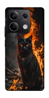 Чохол на Xiaomi Redmi Note 13 5G Вогняний кіт фото 1 з 1