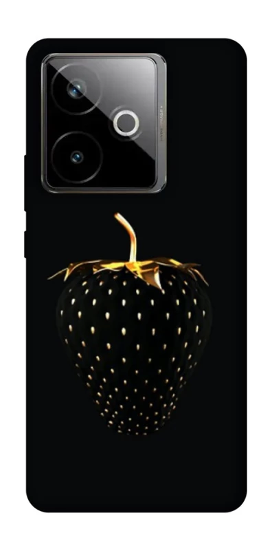 Чохол на Realme GT 7T Чорна полуниця фото 1 з 1