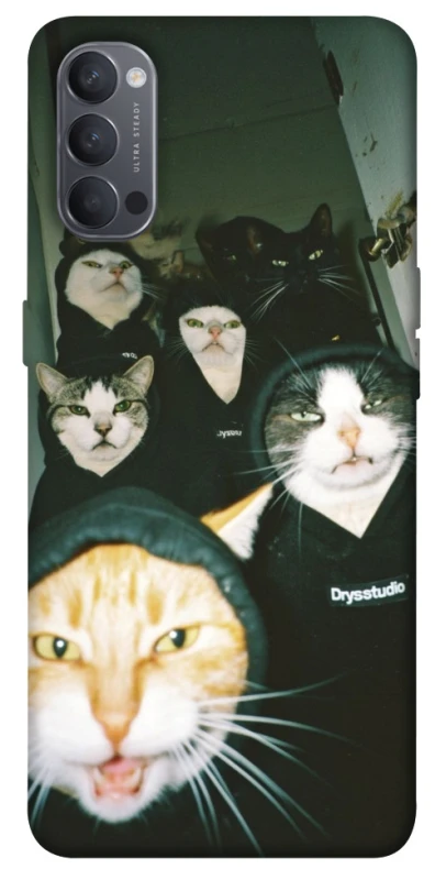 Чохол на Oppo Reno 4 Сatsss фото 1 з 1