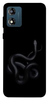 Чохол на Motorola Moto E13 Black snake фото 1 з 1