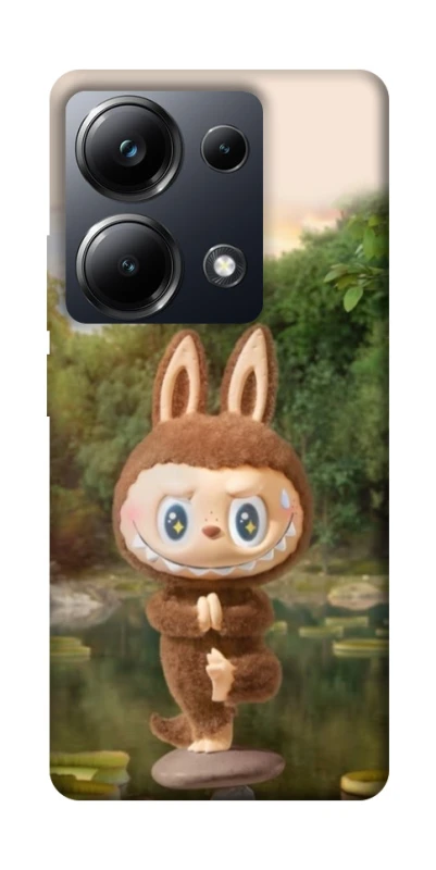 Чохол на Xiaomi Poco M6 Pro 4G Labubu Yoga фото 1 з 1