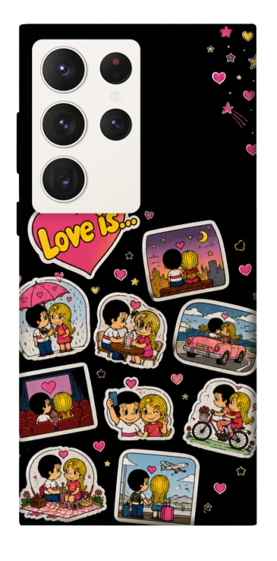 Чохол на Samsung Galaxy S23 Ultra Love is ver.3 фото 1 з 1