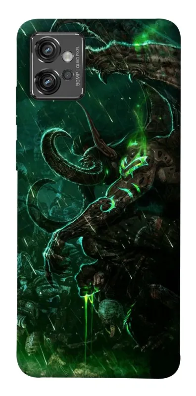 Чохол на Motorola Moto G32 Warcraft Illidan v2 фото 1 з 1