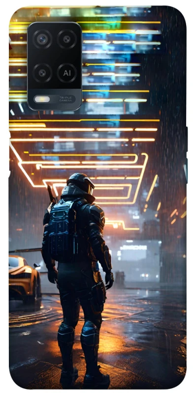 Чохол на Oppo A54 4G Cyber character фото 1 з 1