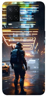 Чехол на Oppo A54 4G Cyber character фото 1 из 1