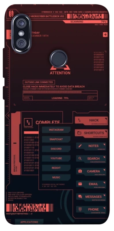 Чохол на Xiaomi Redmi Note 5 Pro / Note 5 (AI Dual Camera) Attention фото 1 з 1