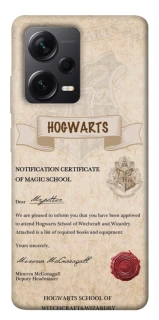 Чехол на Xiaomi Redmi Note 12 Pro+ 5G The Hogwarts acceptance letter фото 1 из 1