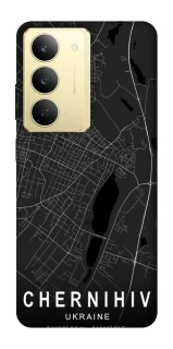 Чохол на Realme 14x Chernihiv map фото 1 з 1