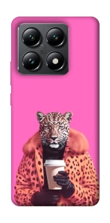 Чехол на Xiaomi 14T Леопард с кофе фото 1 из 1