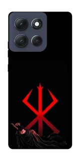 Чехол на Motorola Moto G86 Power Berserk Red Logo фото 1 из 1