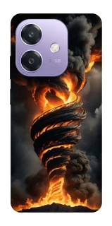 Чехол на Oppo A3 4G Огненный торнадо фото 1 из 1