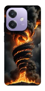 Чехол на Oppo A40m Огненный торнадо фото 1 из 1