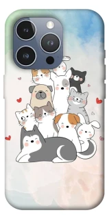 Чохол на Apple iPhone 16 Pro Max Funny Pets ver.2 фото 1 з 1