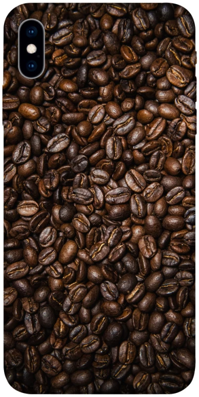 Чехол на Apple iPhone X (5.8") Сoffee beans фото 1 из 1