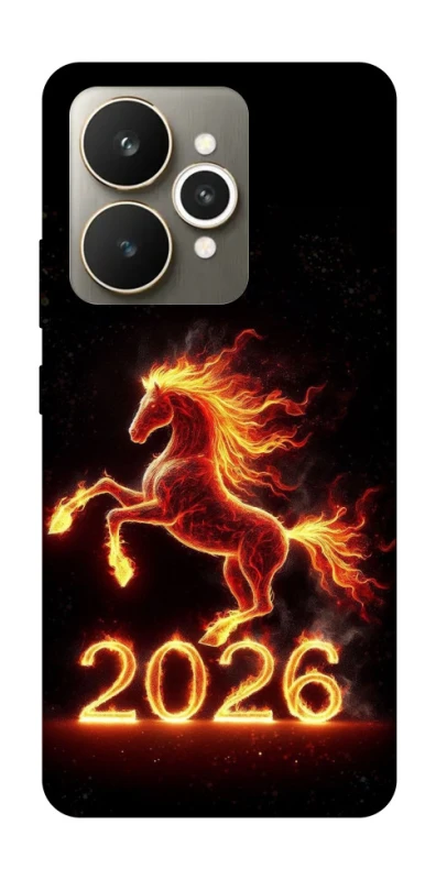 Чохол на Realme 15 Red Fire Horse ver.1 фото 1 з 1