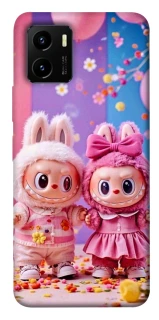 Чехол на Vivo Y15s Labubu twins ver.2 фото 1 из 1