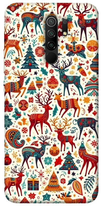 Чохол на Xiaomi Redmi 9 Christmas spirit ver.5 фото 1 з 1