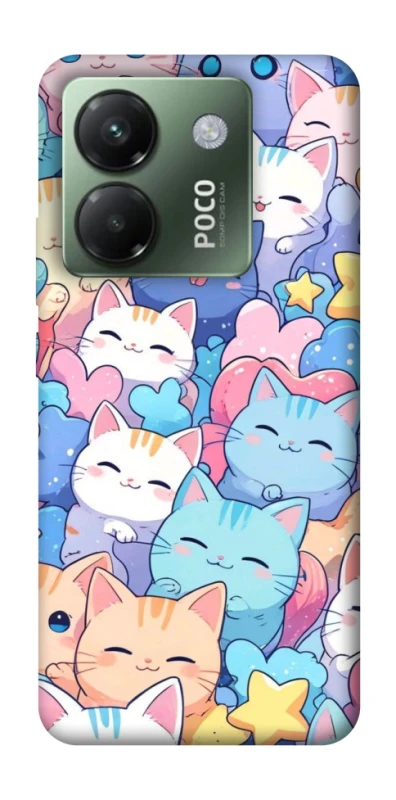 Чехол на Xiaomi Poco M7 pro 5G Funny Kittens ver.3 фото 1 из 1