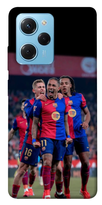 Чохол на Xiaomi Poco X5 Pro 5G FC Barcelona team фото 1 з 1