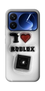Чохол на Xiaomi 17 Pro I love Roblox фото 1 з 1
