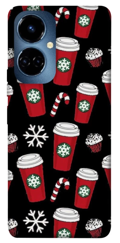 Чехол на TECNO Camon 19 Pro Новогодний v40 фото 1 из 1