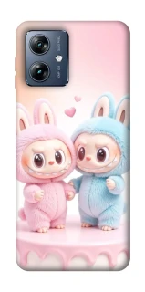 Чехол на Motorola Moto G54 Power Labubu Twins фото 1 из 1