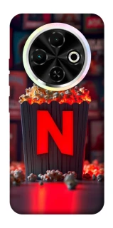 Чехол на TECNO Spark 30C Netflix and popcorn фото 1 из 1