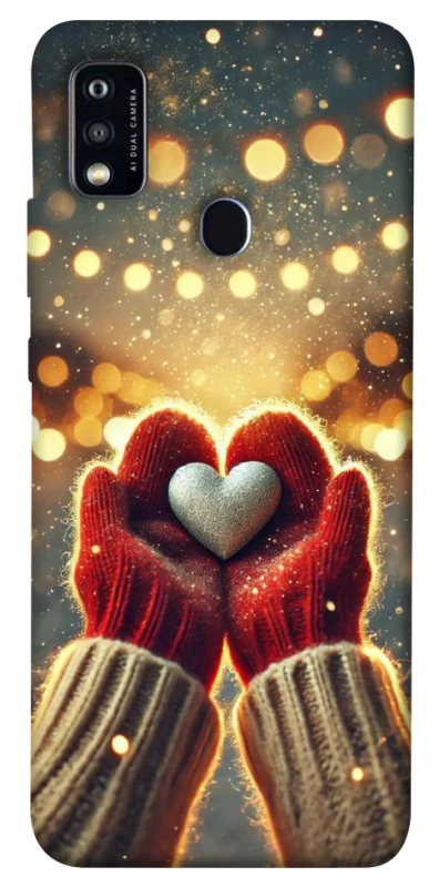 Чохол на ZTE Blade A51 Heart in hand фото 1 з 1