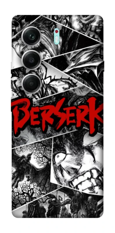 Чехол на Tecno Camon 40 Pro 5G Berserk collage ver.2 фото 1 из 1