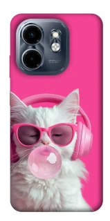 Чехол на Infinix Smart 9 4G / Hot 50i Pink kitty фото 1 Чехол на Infinix Smart 9 4G / Hot 50i Pink kitty фото 1 из 1