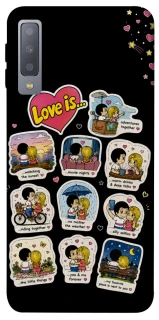 Чохол на Samsung A750 Galaxy A7 (2018) Love is ver.4 фото 1 з 1